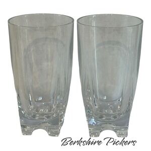 LENOX TUSCANY CLASSICS COLLECTION 10 OZ. TOM COLLIN CRYSTAL GLASSES SET OF 2‎
